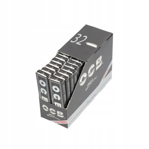 Bletki OCB King Size SLIM Bibułki białe Premium + FILTERKI