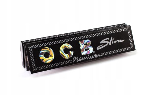 Bletki OCB King Size SLIM Bibułki białe Premium + FILTERKI