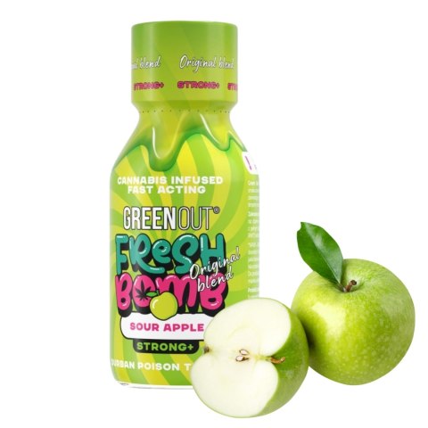 3x Green Out Shot Konopny CBDFresh Bomb Strong+ Strawberry & Apple & Orange 3x Green Out Shot Konopny CBDFresh Bomb Strong+ Strawberry & Apple & Orange