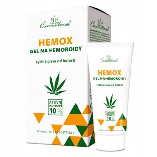 Cannaderm Hemox Żel CBD konopny na hemoroidy 40 g