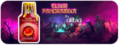 ELIXIR PANORAMIXA Shot Konopny STRAWBERRY Olej Olejek CBD Hemp Shot STRONG+