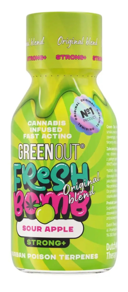 Green Out Fresh Bomb APPLE Dutch Therapy STRONG+
