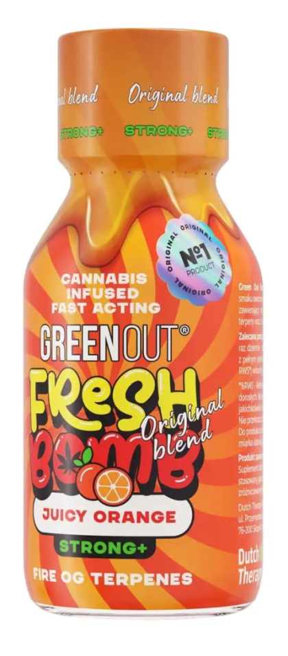 Green Out Fresh Bomb ORANGE Dutch Therapy STRONG+