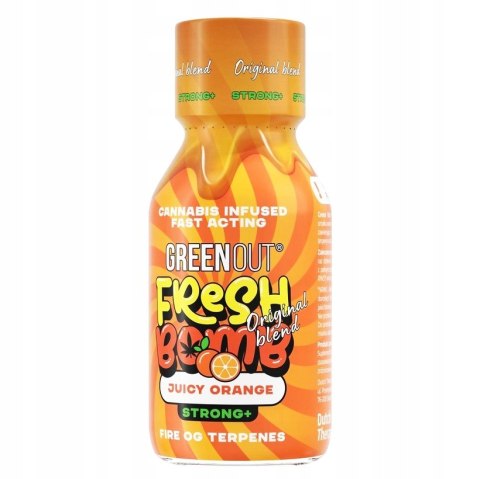 Green Out Olejek CBD Olej konopny Fresh Bomb ORANGE Dutch Therapy STRONG+ Green Out Olejek CBD Olej konopny Fresh Bomb ORANGE Dutch Therapy STRONG+