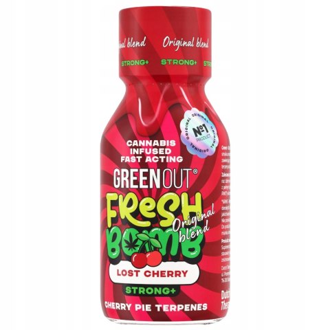 Green Out Olejek CBD Olej konopny Fresh Bomb WIŚNIOWY Dutch Therapy STRONG+ Green Out Olejek CBD Olej konopny Fresh Bomb WIŚNIOWY Dutch Therapy STRONG+