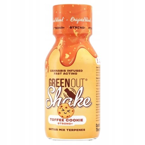 Green Out Olejek konopny CBD|Shot Fresh Bomb TOFFEE COOKIE|STRONG+ 200ml Green Out Olejek konopny CBD|Shot Fresh Bomb TOFFEE COOKIE|STRONG+ 200ml