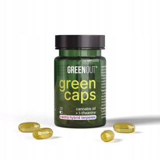 Kapsułki konopne Green Out Green Caps + Terpeny Dutch Therapy