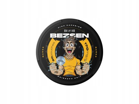 Woreczki Kofeinowe BEZSEN Snusy Energetyczne BEZZER Kofeina BEZ CUKRU 170mg