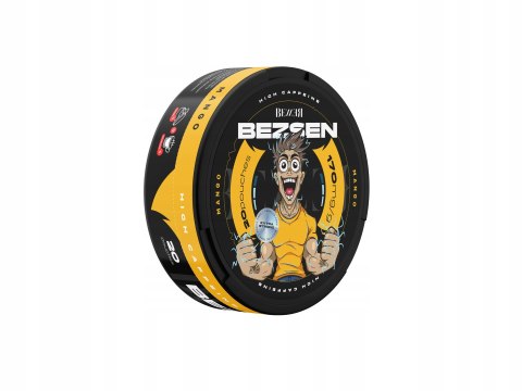 Woreczki Kofeinowe BEZSEN Snusy Energetyczne BEZZER Kofeina BEZ CUKRU 170mg