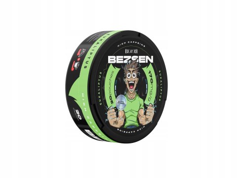 Woreczki Kofeinowe BEZSEN Snusy Energetyczne BEZZER Kofeina BEZ CUKRU 170mg