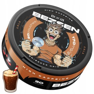 Woreczki Kofeinowe BEZSEN Snusy Energetyczne BEZZER Kofeina BEZ CUKRU 170mg