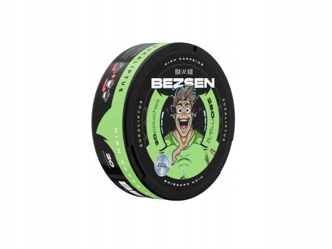 Woreczki Kofeinowe BEZSEN Snusy Energetyczne BEZZER Kofeina BEZ CUKRU 250mg