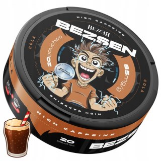 Woreczki Kofeinowe BEZSEN Snusy Energetyczne BEZZER Kofeina BEZ CUKRU 85mg