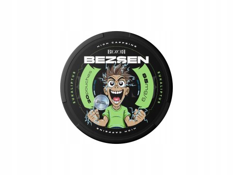 Woreczki Kofeinowe BEZSEN Snusy Energetyczne BEZZER Kofeina BEZ CUKRU 85mg
