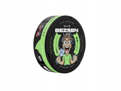 Woreczki Kofeinowe BEZSEN Snusy Energetyczne BEZZER Kofeina BEZ CUKRU 85mg
