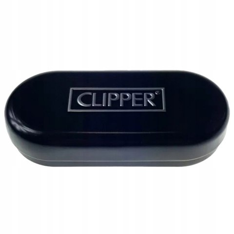 Zapalniczka gazowa Clipper Metal ORYGINALNA do bonga w pudełku na prezent